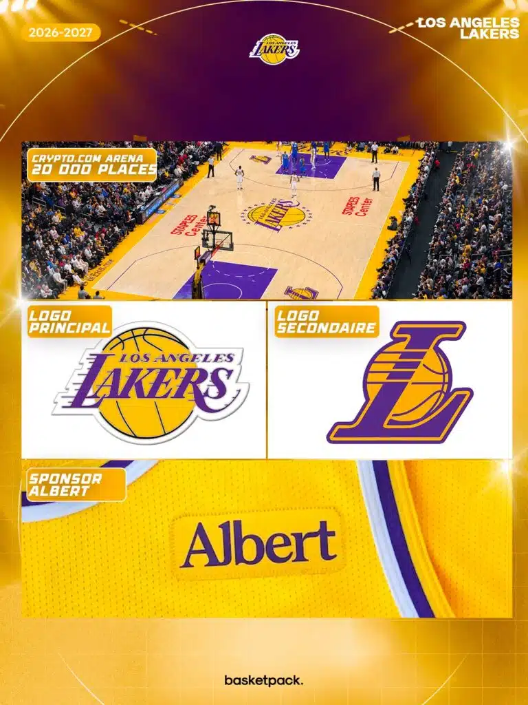 los angeles lakers 2026 2027 sponsor albert
