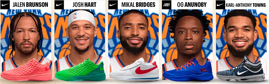 new york knicks chaussures saison nba 2026 2027