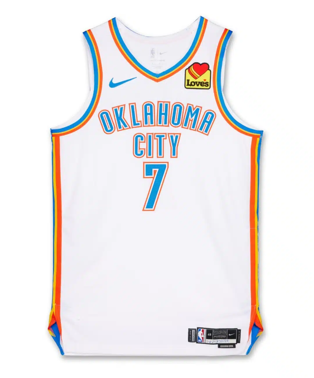 okc thunder maillots saison nba 2026 2027