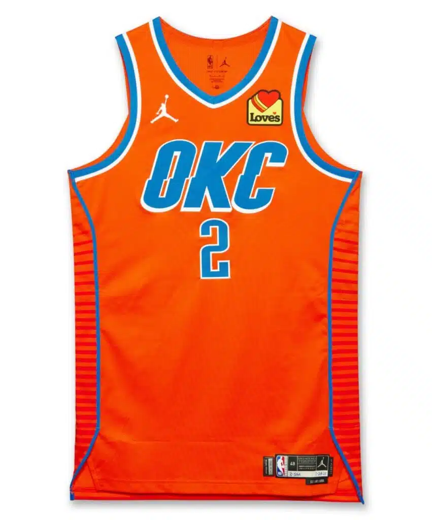 oklahoma city thunder 2026 2027 maillot statement edition