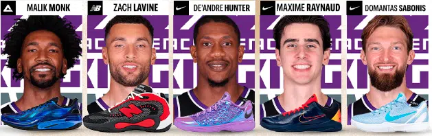 sacramento kings chaussures saison nba 2026 2027